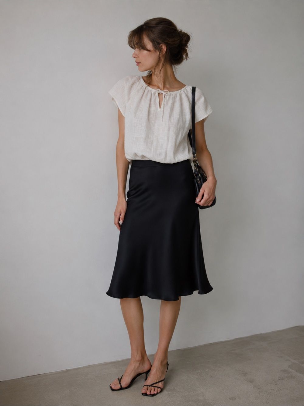 Old Navy White Coton Top Blouse Size M